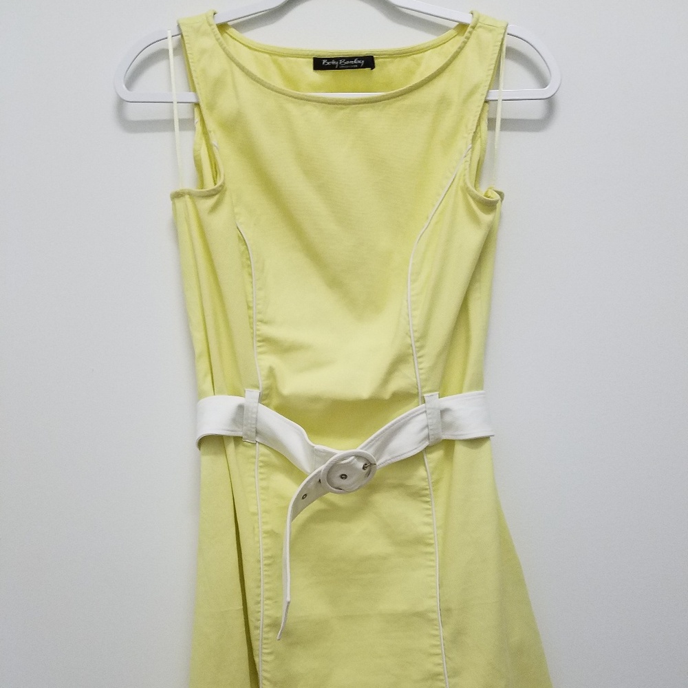 Lemon yellow dress